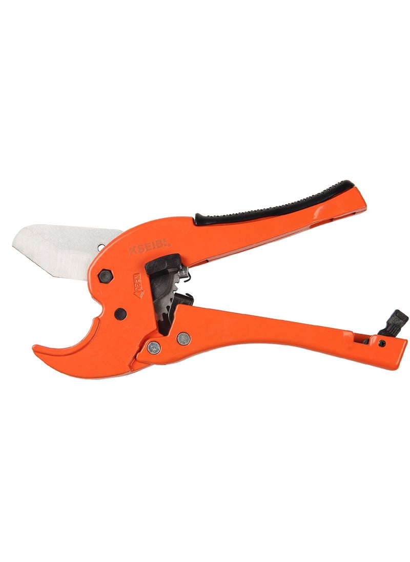 PVC Ratchet Plastic Pipe Cutter with Bottom, 42MM, Stainless Steel Blade, Quick Pipe Cutting Tool, for Plastic Pipes, Home Repairs and Industrial Applications, Heavy Duty Plumbing Tools for Cutting Plastic PVC. - pzsku/Z1B9E580831D1EB639BD7Z/45/_/1703041526/ecb6ba8b-244c-4f4c-8043-2ef508433b21