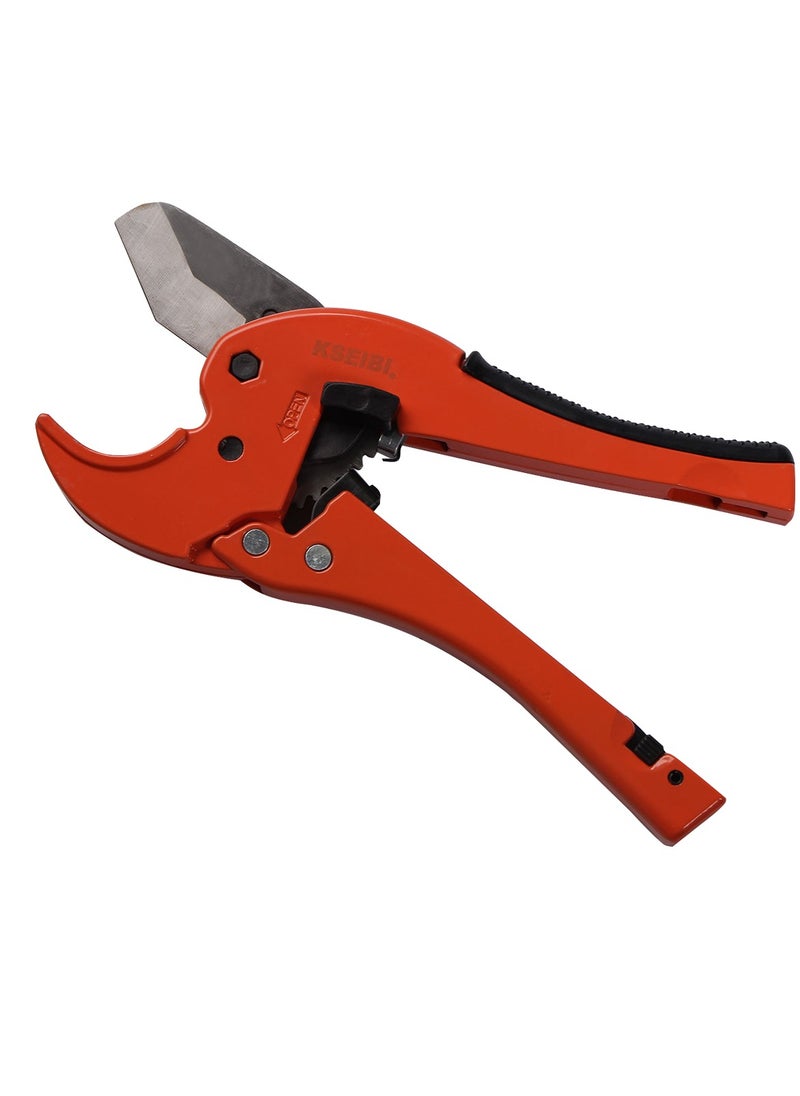 PVC Ratchet Plastic Pipe Cutter with Bottom, 42MM, Stainless Steel Blade, Quick Pipe Cutting Tool, for Plastic Pipes, Home Repairs and Industrial Applications, Heavy Duty Plumbing Tools for Cutting Plastic PVC. - pzsku/Z1B9E580831D1EB639BD7Z/45/_/1710401333/cd383a7a-b28a-4f28-a97b-d96f38735960