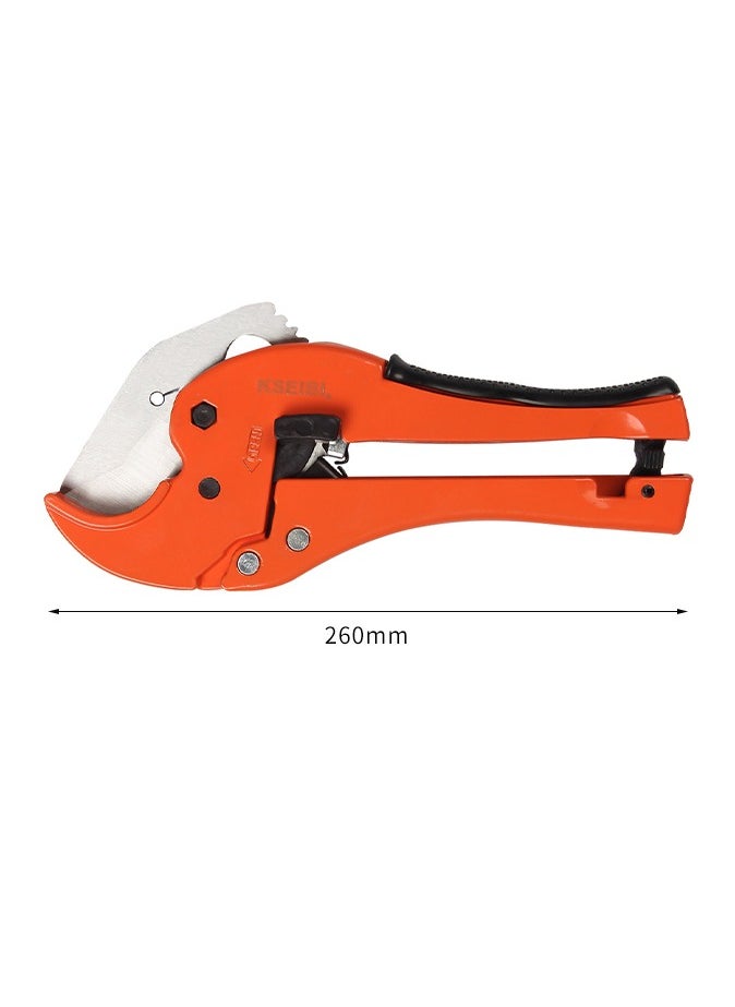 PVC Ratchet Plastic Pipe Cutter with Bottom, 42MM, Stainless Steel Blade, Quick Pipe Cutting Tool, for Plastic Pipes, Home Repairs and Industrial Applications, Heavy Duty Plumbing Tools for Cutting Plastic PVC. - pzsku/Z1B9E580831D1EB639BD7Z/45/_/1710401341/15bb02d4-7b5a-4a93-8985-47248f5ec7f3