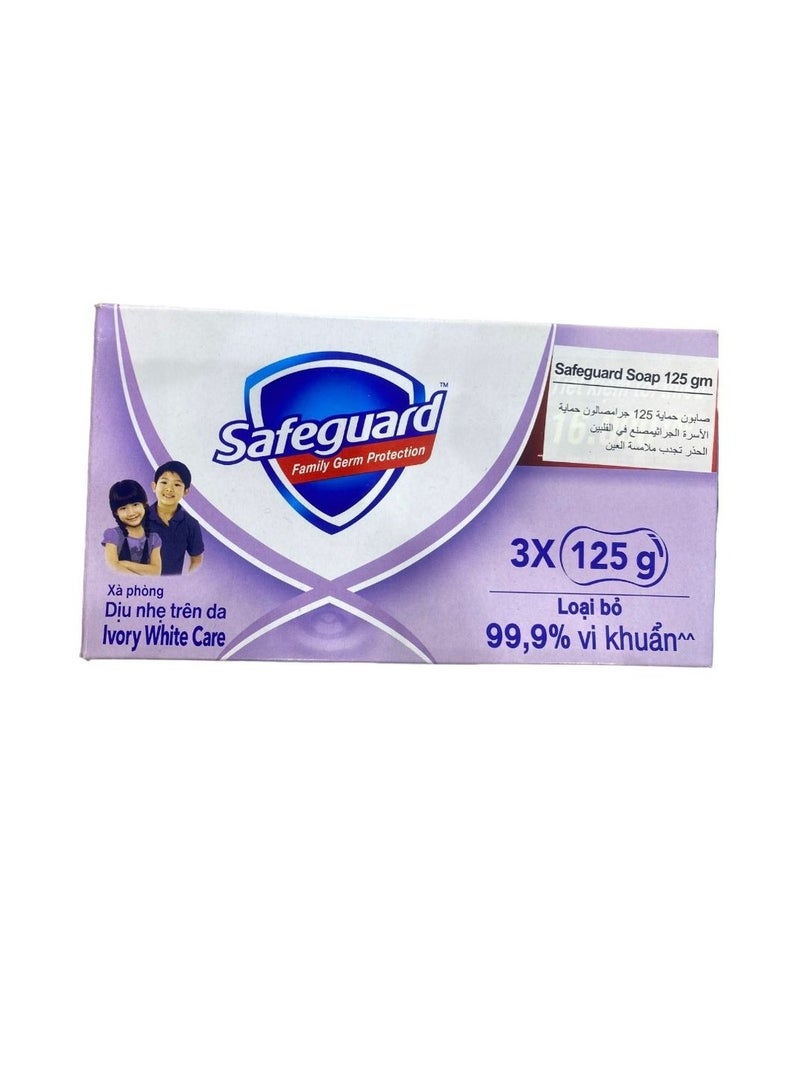 Safeguard Ivory White care 3x125g