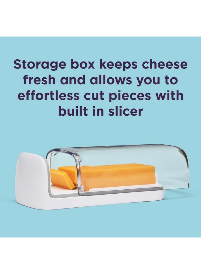 Chef'n 2-in-1 Cheese Slicer Storage Container, Gift For The Cheese Lover - Image 3