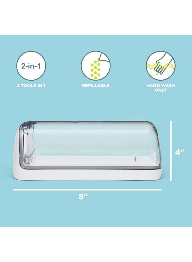 Chef'n 2-in-1 Cheese Slicer Storage Container, Gift For The Cheese Lover - Image 2