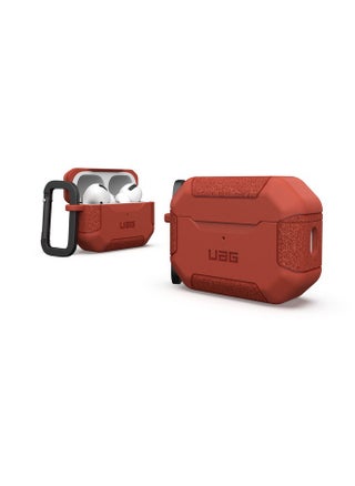 Urban Armor Gear UAG AirPods Pro Case, Scout Rugged Protection Case/Cover Designed for AirPods Pro (2nd Gen) & Also fits Type C Version, Wireless Charging Compatible (AirPods Not Included) - Rust - pzsku/Z1B9E7D94EC0D83C8B12EZ/45/1745645530/1aada318-7128-49a0-aa8e-13b4f51025e9