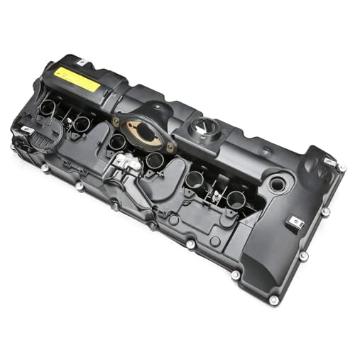 MITZONE طقم غطاء صمامات المحرك MITZONE N52 مع غطاء زيت وخراطيم PCV متوافق مع BMW E82 128i، E9X 323i 328i، E60 528i، E70 X5 3.0si، E83 X3، E85 Z4، E89 Z4، F10 528i N52/ N51 SULEV - Image 3