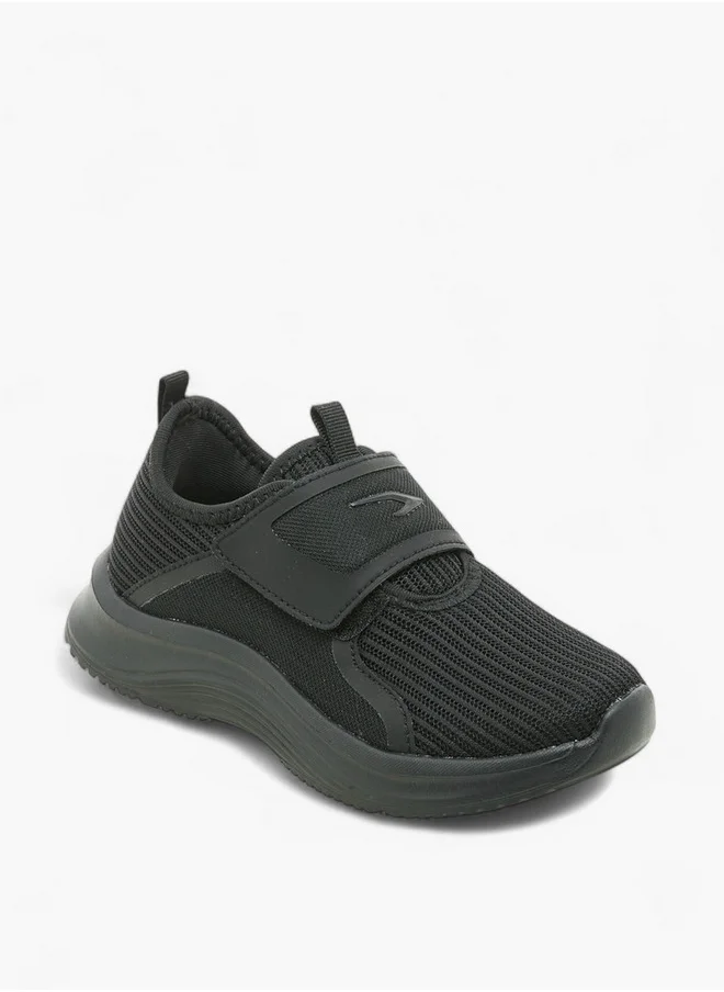 Dash Boys Logo Detail Sports Shoes with Hook and Loop Closure