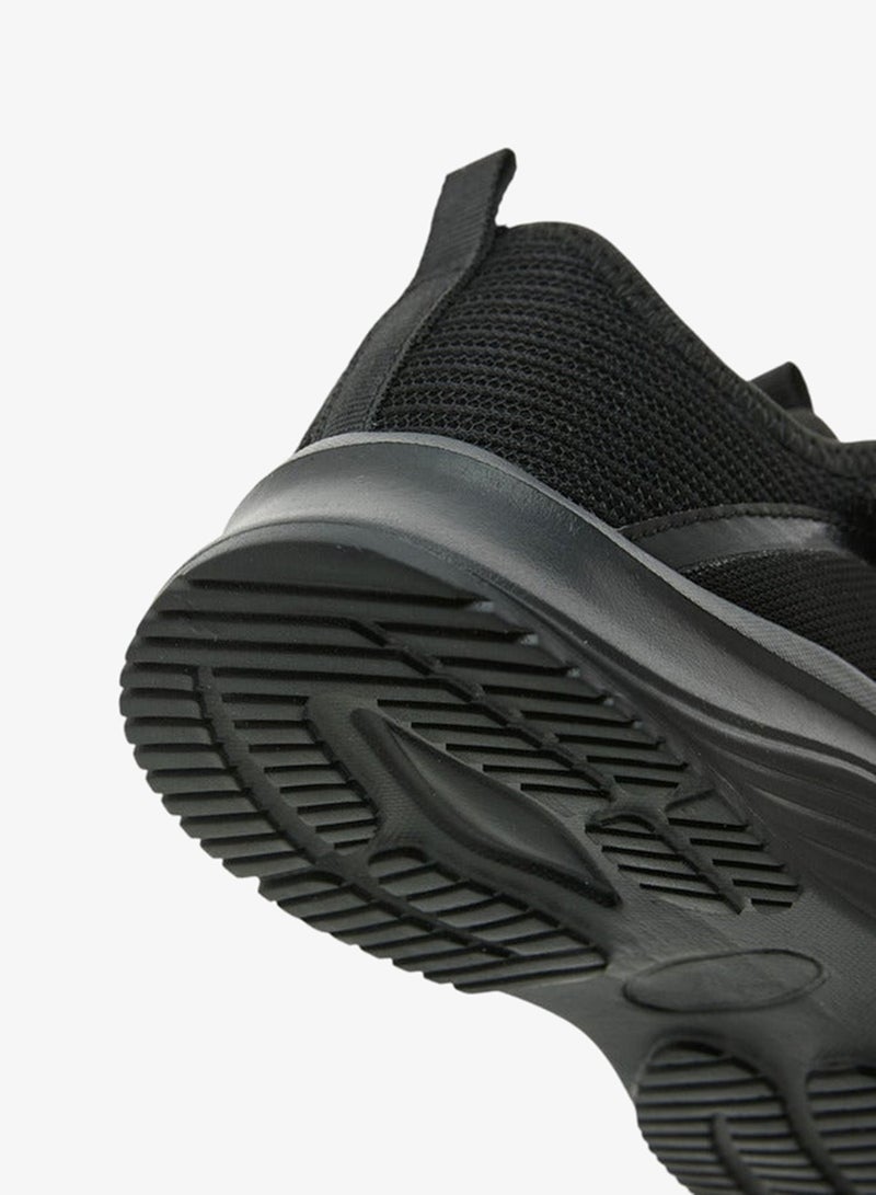 داش حذاء رياضي للأولاد بتفاصيل شعار وإغلاق بشريط لاصق - Image 5