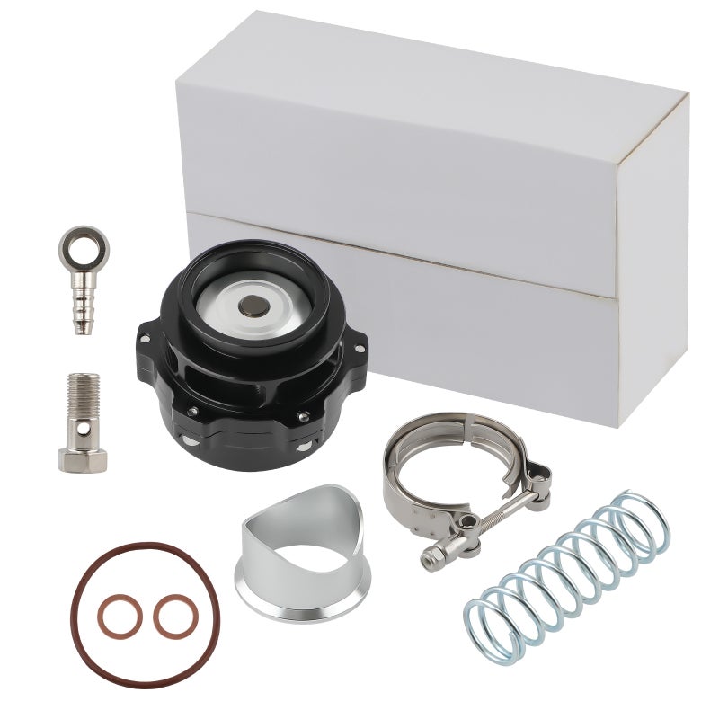 50mm Blow off Valve Flange V-Band Up to 24PSI - 6PSI + 18PSI Springs Boost Clamp - Image 1