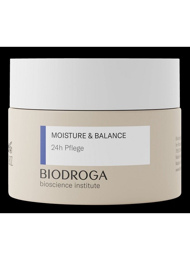 بيودروجا ترطيب وتوازن، عناية على مدار 24 ساعة، 1.7 أونصة مع حمض الهيالورونيك + السيكا، ترطيب مهدئ، خالي من الزيوت المعدنية، البارابين، السيليكون، عوامل التلوين، المكونات الحيوانية، الغلوتين واللاكتوز - Image 1