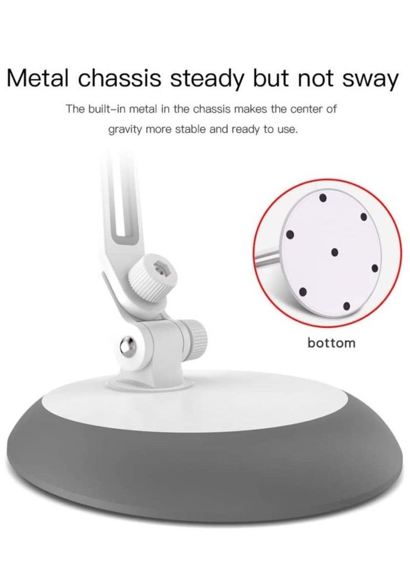 Yesido C33 Universal Lazy Tablet Phone Holder Flexible Table Holder Mobile Phone Bed Mount Bracket For iPhone Samsung iPad,White&gray - Image 5