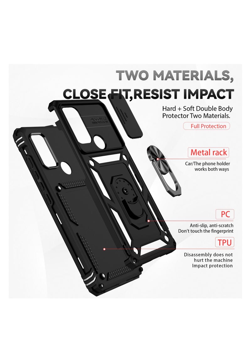 Lens Protection Bracket Phone Case Anti-fall For Motorola Moto G60S - Image 4