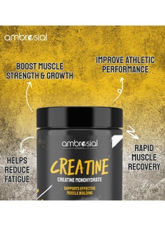 ambrosial Creatine Monohydrate 450Mg 90 Servings  - Image 2