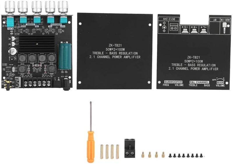 Keenso 2.1 Channel Power Amplifier Board Chip for Home Audio - Image 5