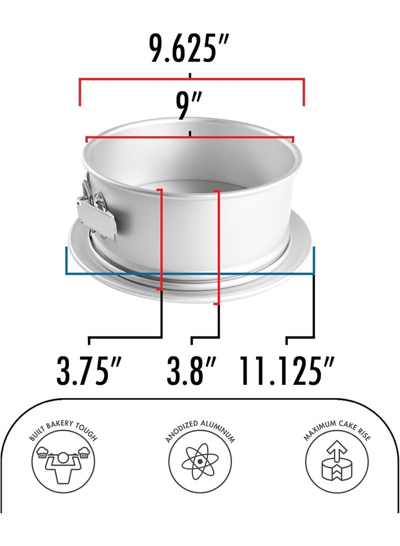 Fat Daddio's صينية كعكة دادي السمين، ارتفاع 3 بوصة - 9 بوصة - Image 3