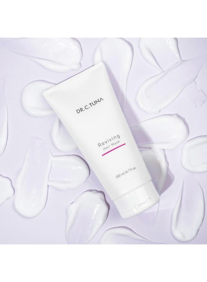 FARMASI شامبو و قناع دكتور سي تونا المتقدم لإنعاش الشعر مع كابيكسيل وتريتشوجين لنمو الشعر، 7.6 أونصة سائلة / 225 مل شامبو و 6.7 أونصة سائلة / 200 مل قناع، خالي من البارابين، عطر طبيعي، للجنسين - للبالغين - Image 5