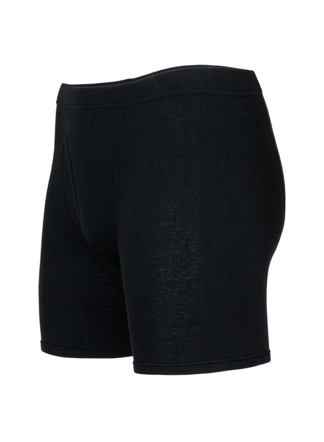 Gildan Men's Underwear Covered Waistband Boxer Briefs, Multipack, Black/Sport Grey Heather/Military Green (5-Pack), Medium - Image 5