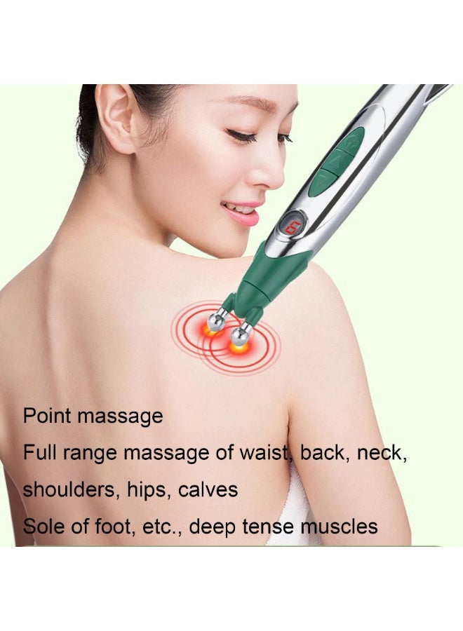 Electric Acupuncture Pen, Multifunctional Muscle Relaxation and Pain Relief, Portable Meridian Energy Pulse Massage Tool for Men and Women - Image 5