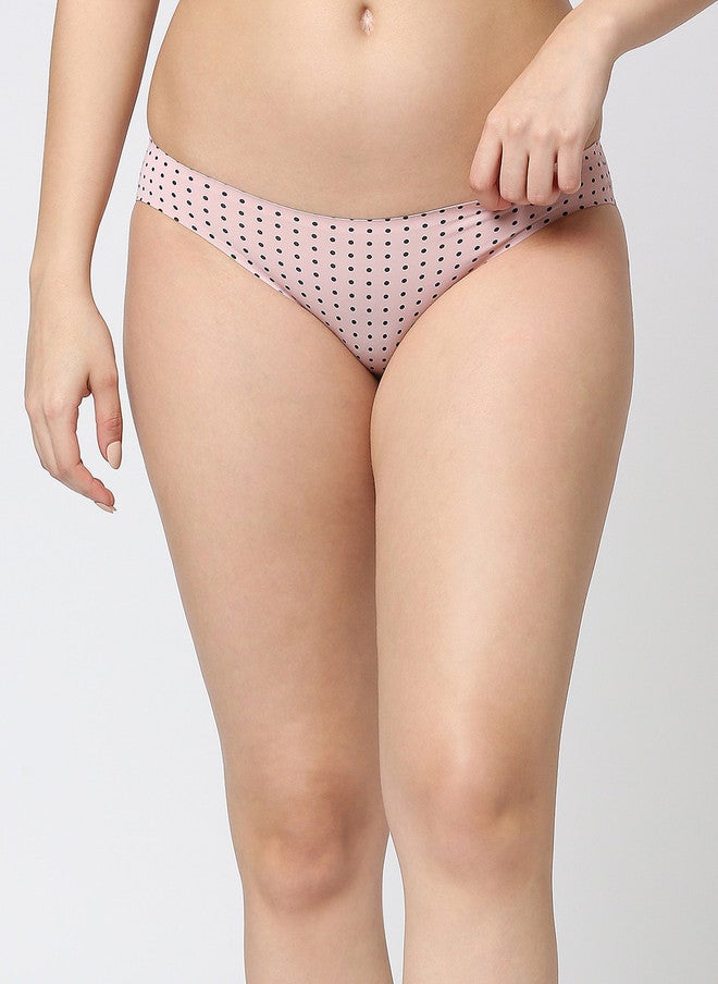 Red Rose RedRose Pack of 3 Printed Mid-Rise Bikini Briefs for Women - Image 3