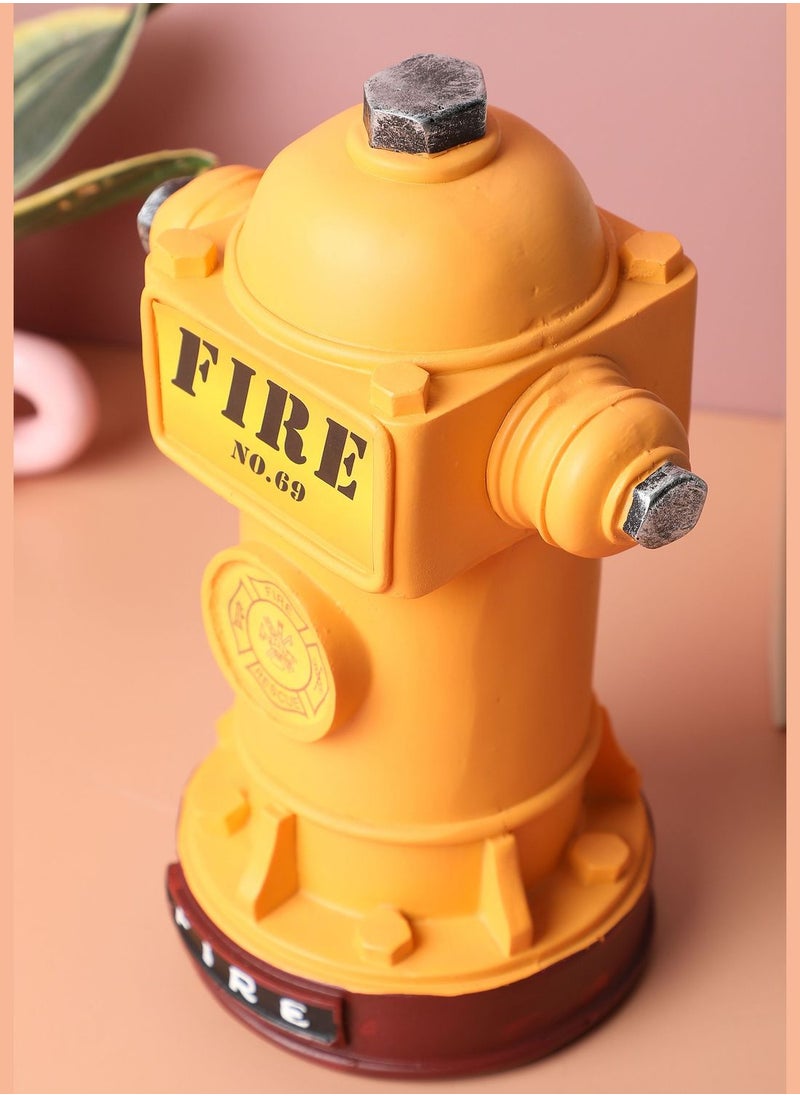 Bonhomie Fire Hydrant Shaped Modern Ceramic Showpiece For Home Decor  - Image 3