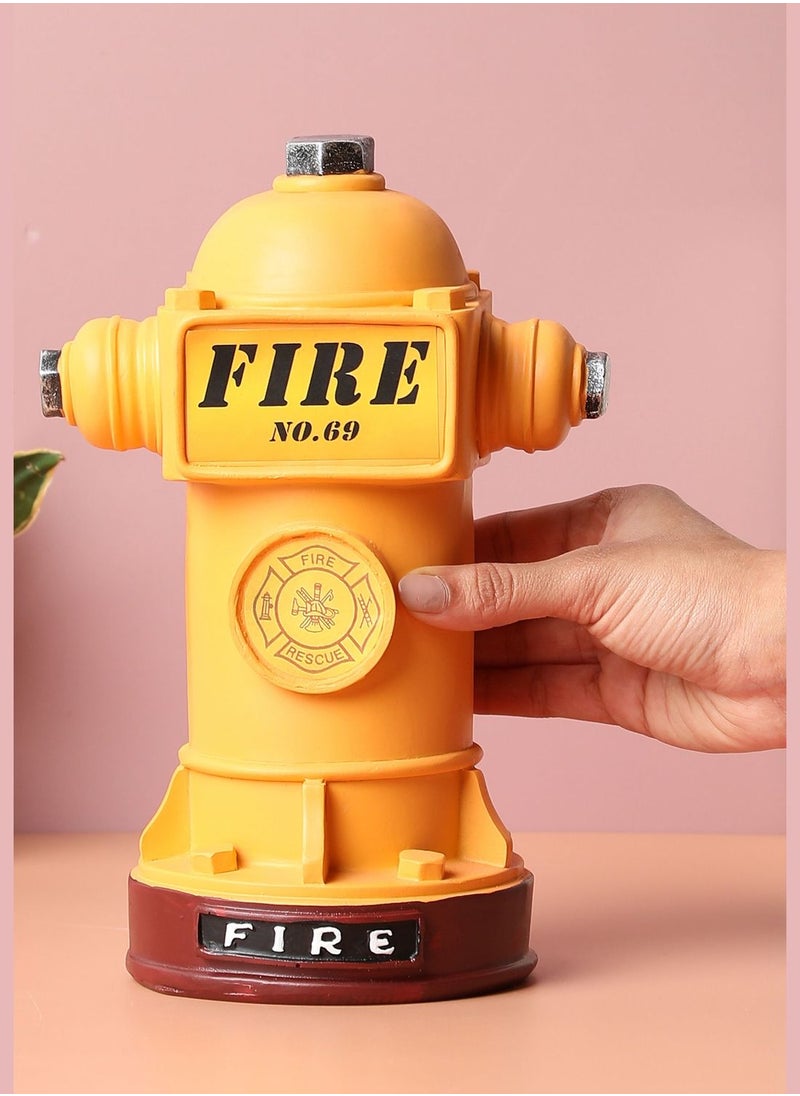 Bonhomie Fire Hydrant Shaped Modern Ceramic Showpiece For Home Decor  - Image 4