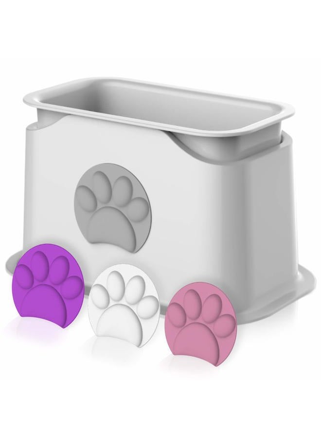 iPrimio Universal Cat Litter Scooper Holder - Durable & Heavy Duty - Kitty Litter Box Scooper Accessory - Plastic & Metal Scoop Holder - 4 Color Options - Image 1