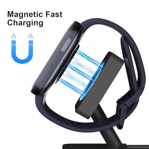 Gamorek Charging Station for Amazfit Bip 6/Active 2, Replacement Smart Watch Charger 3.3Ft USB Magnetic Charger Stand - Image 2