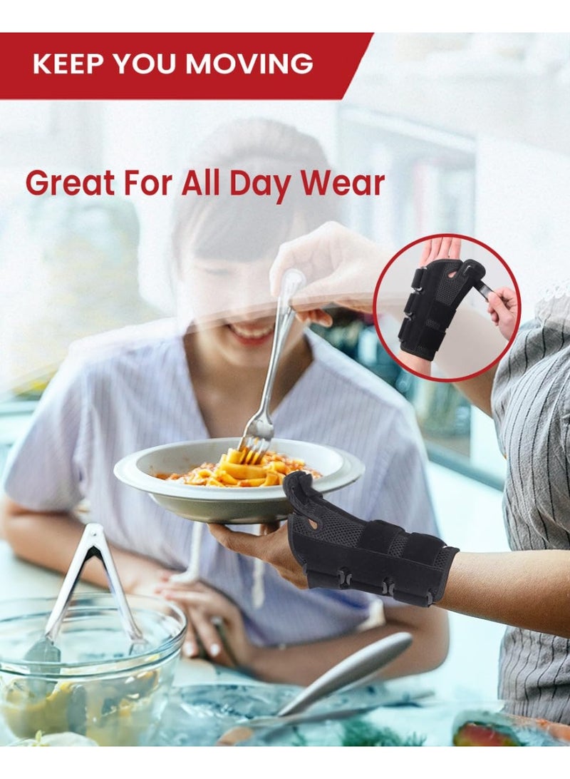 Wrist Brace with Thumb Spica Splint – Easy-to-Use Hand Support for Daily Comfort - Image 3