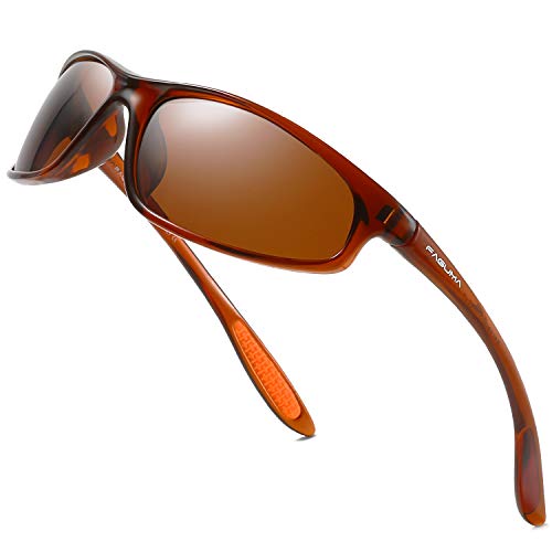 FAGUMA Polarized Sports Sunglasses For Men Cycling Driving Fishing UV400 Protection - Image 1