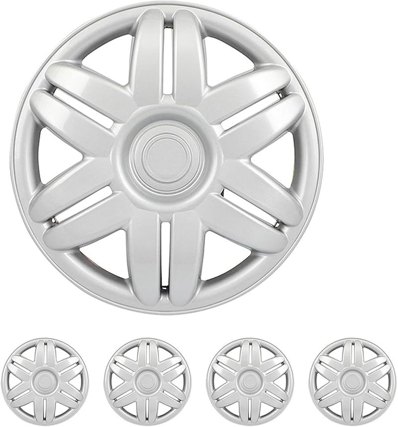 ECCPP مجموعة غطاء عجلة مقاس 13 بوصة من 4 قطع مقاومة للتآكل والحرارة والصدمات بديل OEM - Image 1