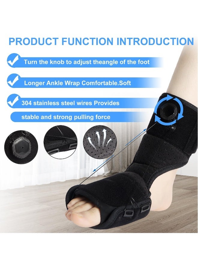 Dorsal Night Splint for Foot Pain Relief, Plantar Fasciitis Support, Ankle Stretcher Boot for Comfortable Sleep - Image 5