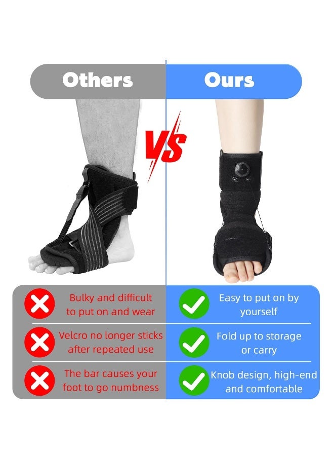 Dorsal Night Splint for Foot Pain Relief, Plantar Fasciitis Support, Ankle Stretcher Boot for Comfortable Sleep - Image 3