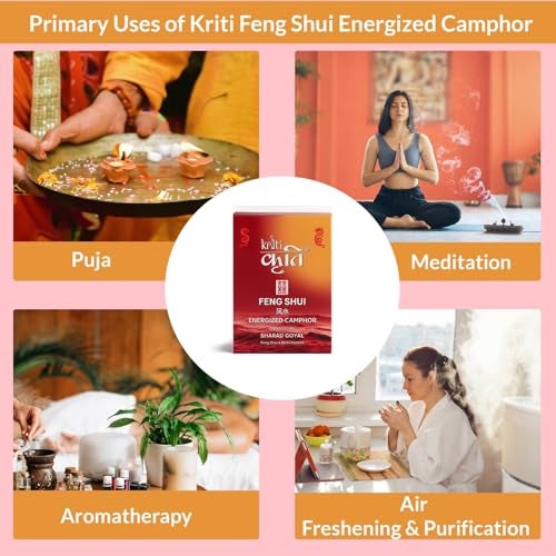 Kriti Creations Feng Shui Energised Camphor (500gms, White) - Image 5