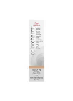 Wella Colorcharm Permanent Gel Hair Color For Gray Coverage 5Bc Fudge Pop
