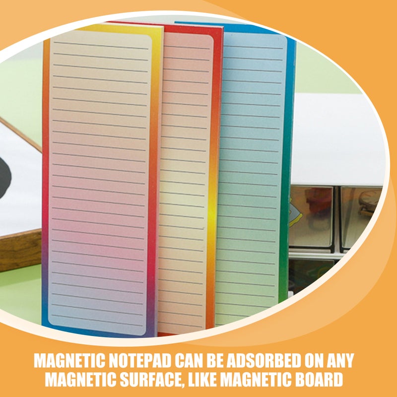 Fridge List Magnet Pad, Magnetic Notepad for Memo Recording, Durable Design - Image 3