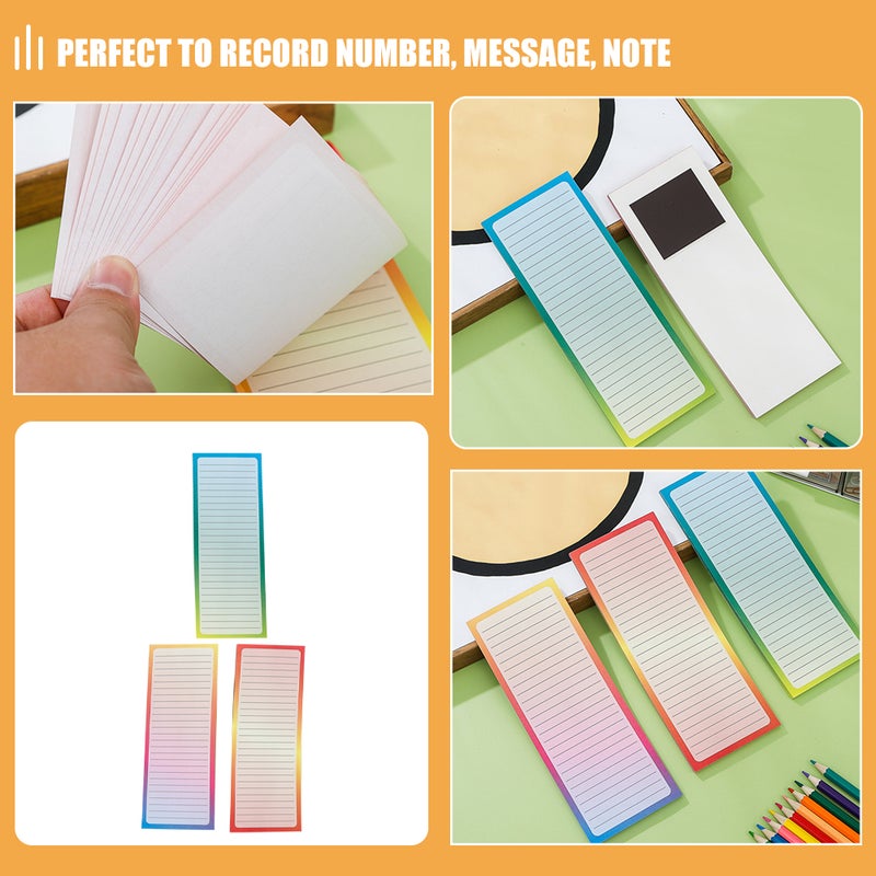 Fridge List Magnet Pad, Magnetic Notepad for Memo Recording, Durable Design - Image 4
