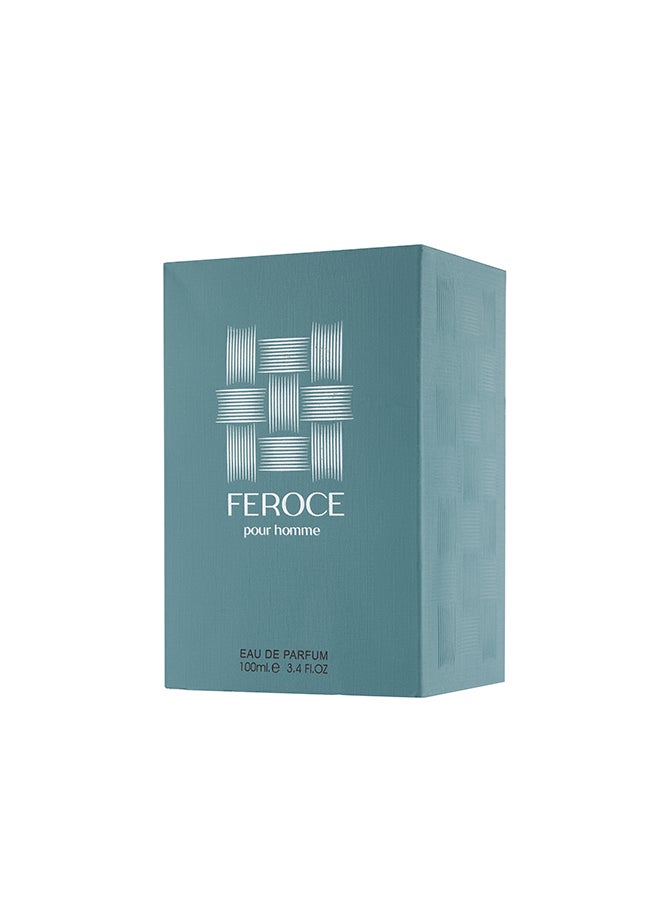 Fragrance World Feroce Pour Homme - Eau De Parfum - Perfume For Men, 100ml  - Image 2