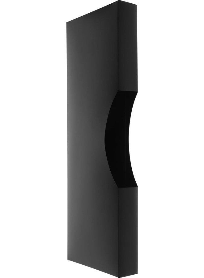 سولوستر موزع وحامل أكياس القمامة من سولستر، منظم تخزين أكياس بلاستيكية بفتحة أمامية للمطبخ والحمام، تصميم قابل لإعادة الاستخدام للقمامة، أسود - Image 1