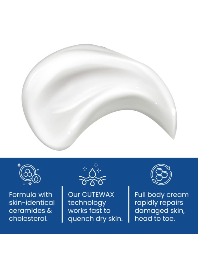 Cutemol CM Emollient Cream - Natural Beeswax & Ceramides for Dry, Damaged Skin (2.75 oz) - Image 4