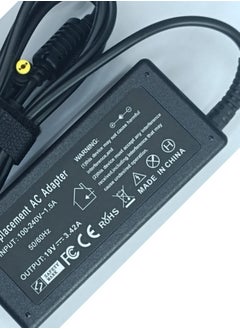 سي إس AC Power Adapter 19V  3.42A , 65W  5.5mm * 1.7mm (Yellow Tip)Acer Aspire S3 V3 V5 E1 R7 M5  PA-1650-86 Acer Aspire V3 V3-111P V3-472P V3-572 V3-572P Acer Aspire V5, V5-121, V5-122P, V5-123, V5-131, V5-132, V5-132P, V5-171, V5-561, V5-561P, V5-121-0818, V5-122P-0408 V5-122P-0467, V5-122P-0468, V5-122P-0482, V5-122P-0600, V5-122P-0607, V5-122P-0637  - Image 3