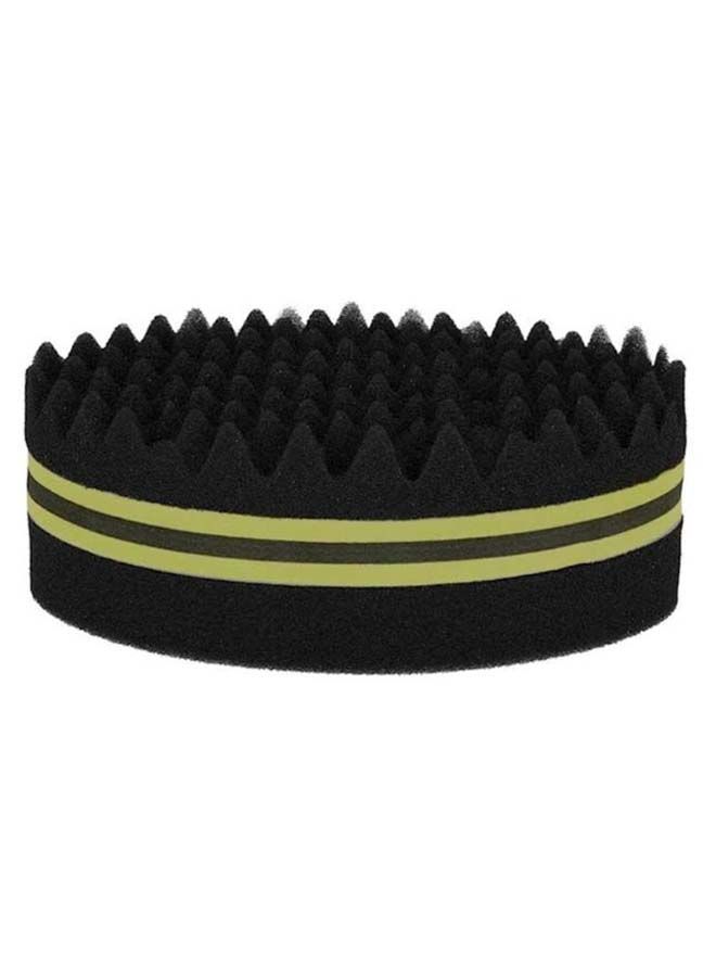 NIBEMINENT Two-Sided Curly Sponge Black/Green - Image 1