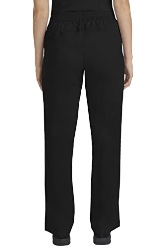 Healing Hands Taylor Womens Pants Mid Rise with 2 Pockets Back Elastic Waistband 9095 M Black - Image 3