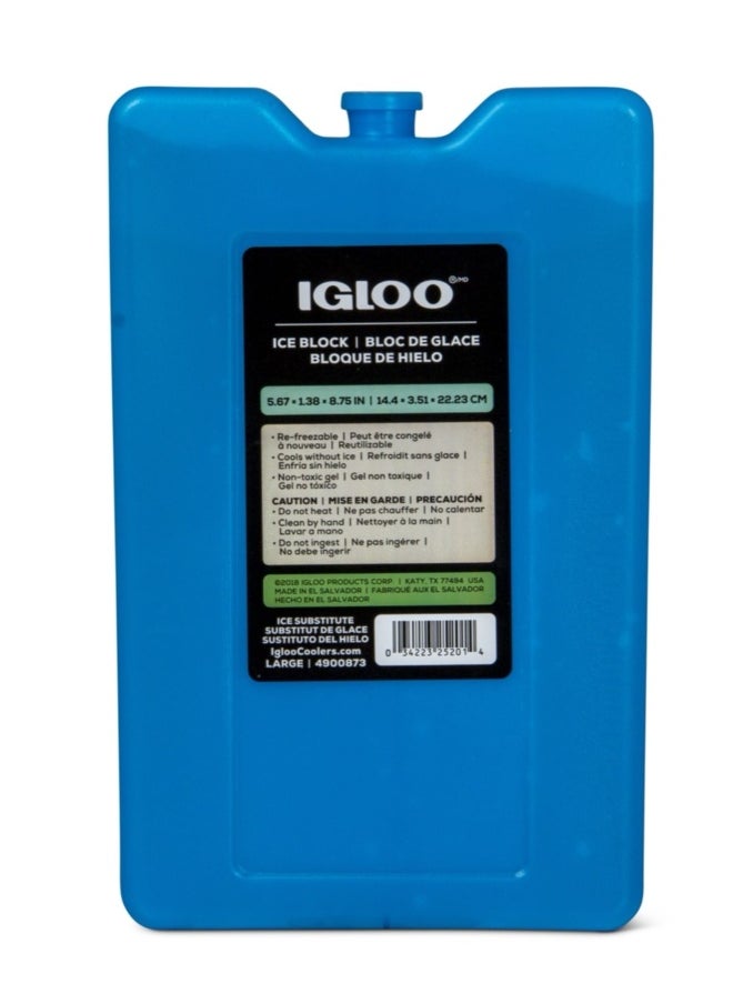 Igloo - Maxcold Ice Large Freeze Block - Blue - Image 1