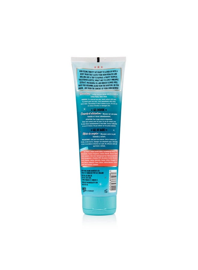 Dirty Works Moisture Miracle Hydrating Body Wash, Luxury Tropical Shower Gel, 280ml - Image 2