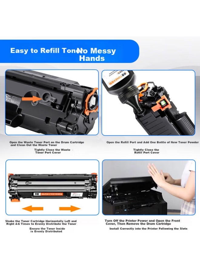 Tianmo Compatible Hp Laserjet M1213nf Mfp Toner Cartridge Ce845a Refillable Boisb-0901-03 Drum Unit - Image 3