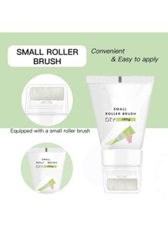 DubaiGallery 100G Wall Repair Paste Roller Putih Dinding White Paint Wall Touchup Repair Brush Patching Latex Paint Mending Paint  - Image 3