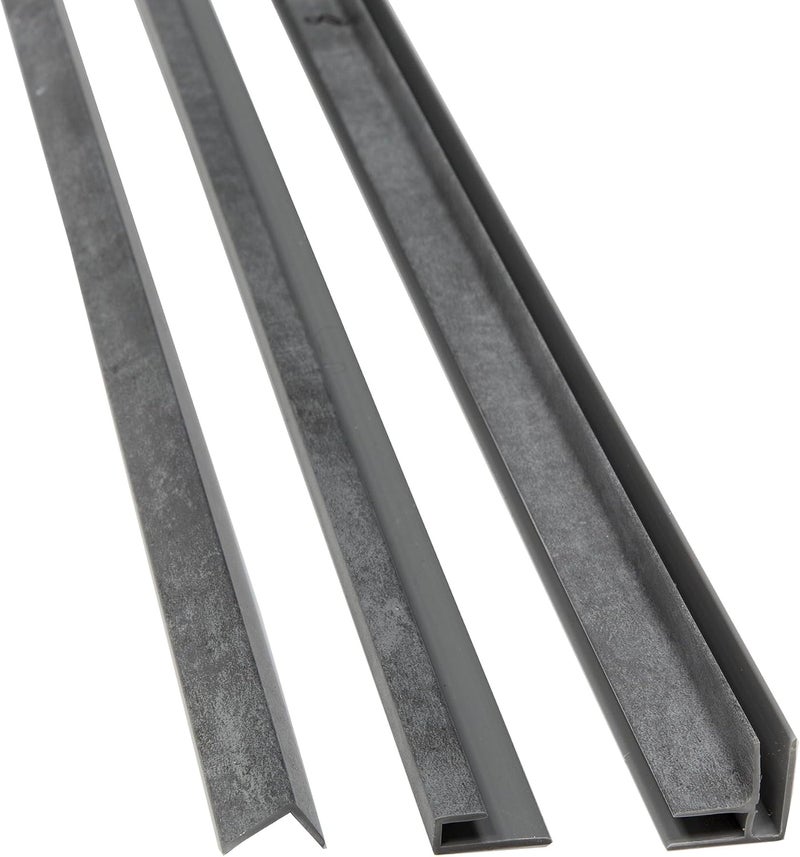 Palisade 94 in. Vinyl Trim Kit in Cracked Slate - Image 1