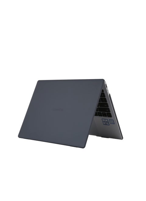 Rubberized Hard Slim Case Cover compatible with Huawei Matebook D14 2024 2023 14Inch Laptop Model MDG-W7611 MDG-24 MDG-X MDF-X MDF-16 MDG-XX Protective Shell ,Black