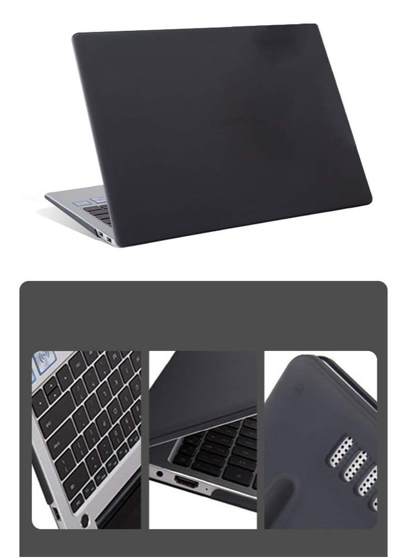Generic - Rubberized Hard Slim Case Cover compatible with Huawei Matebook D14 2024 2023 14Inch Laptop Model MDG-W7611 MDG-24 MDG-X MDF-X MDF-16 MDG-XX Protective Shell ,Black - Image 1