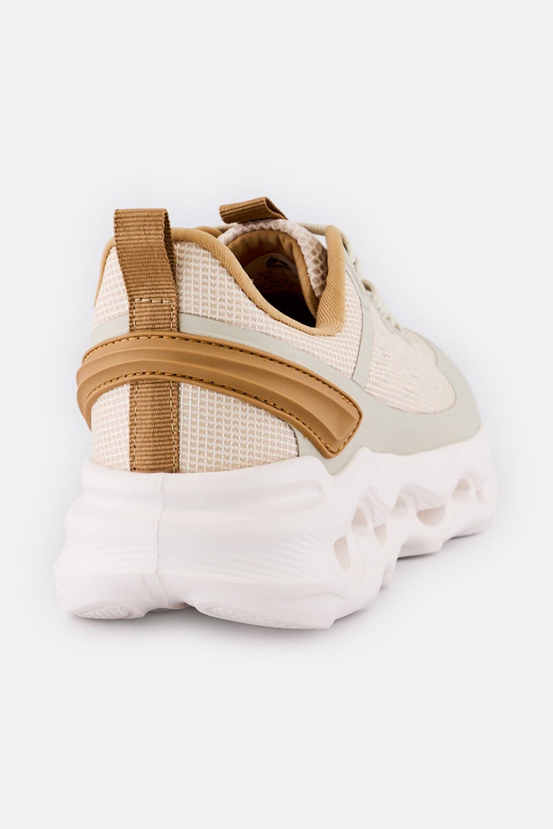 RBX Men Lace Up Outdoor Shoes, Beige - Image 2