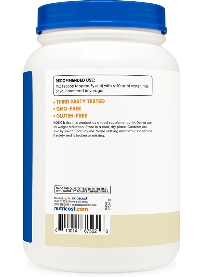 Nutricost, Grass-Fed Whey Protein Isolate, Vanilla, 2 lb (907 g) - Image 4