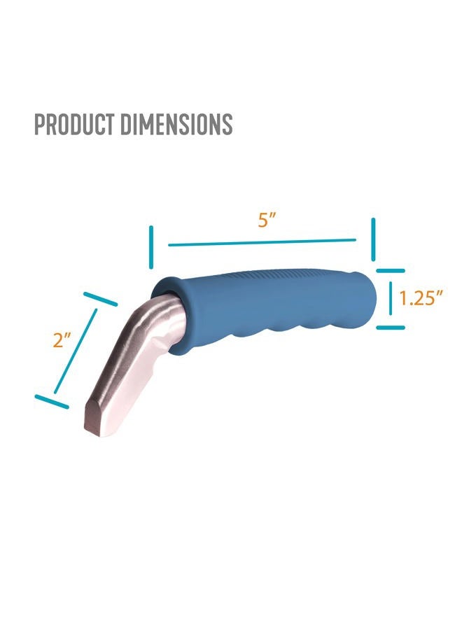 Able Life Comfortably Independent Able Life Auto Cane, Portable Vehicle Support Handle for Easy Sit to Stand Assistance, Car Assist Grab Bar Handle, Daily Mobility Assistive Device for Adults, Seniors, and Elderly, Blue - Image 2